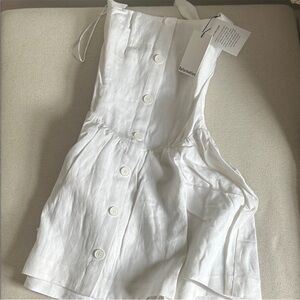 NWT • Reformation Mariela Linen Dress